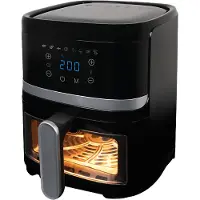 KOENIC Kaf 41323 B - Airfryer Zwart 37 L 1300 W Aantal Manden: 1