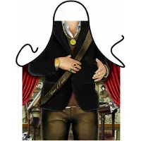 Benza Oude maffia man - Leuke funny keukenschort