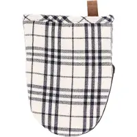 Tiseco Keukenhandschoen Home Studio Sherlock Checker Black (Set van 2)
