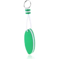 LGT JWLS Groene Nautische Stijl Sleutelhanger - Blijft Drijven - Label Vorm