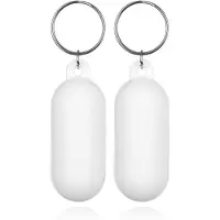 LGT JWLS Drijvende Sleutelhanger Wit - Mini Fender - Set van 2