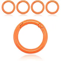 LGT JWLS Set van 5 Boho Karabijnhaken - Oranje
