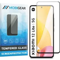Mobigear Screenprotector geschikt voor Xiaomi 12 Lite Glazen | Premium Screenprotector - Case Friendly