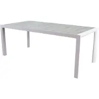 AVH-Collectie New Delhi dining tuintafel 220x100xH74,5 cm wit