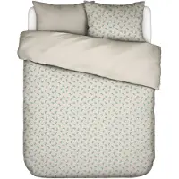 Essenza & Co Essenza Lily melody Dekbedovertrek - Tofu taupe-240 x 200 / 220 cm | Lits-Jumeaux