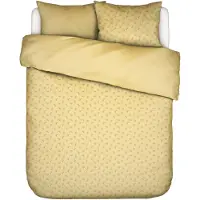 Essenza & Co Dekbedovertrek Lily Melody Lemon Yellow Mousseline-240 x 200 / 220 cm | Lits-Jumeaux