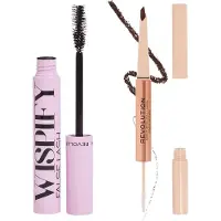 Makeup Revolution Fluffy Brow Filter Duo Wenkbrauwpotlood 1 ml Dark Brown
