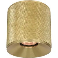 Artdelight Plafondlamp Costa mat goud