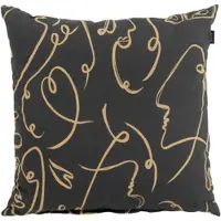 Hartman Sierkussen Faces Black (50 x 50 cm)