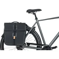 Basil Urban Dry Double Bag Mik Fietstas - 50 - Zwart