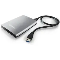 Verbatim Store'n'Go USB 3.0, 1TB, 1000 GB, USB 3.0, 63,5 mm (2,5 inch), 5000 Mbit/s, zilver, 121 mm