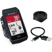 Sigma GPS Fietscomputer ROX 11.1 EVO GPS met standaard stuurhouder wit
