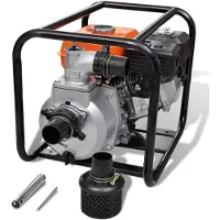 vidaXL Waterpomp benzine 80 mm 4800 W