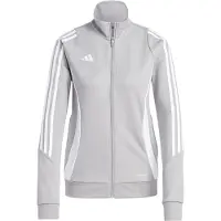 Adidas Trainingsjack 'Tiro 24' lichtgrijs / wit