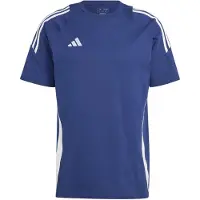 Adidas Functioneel shirt 'Tiro 24' enziaan / wit