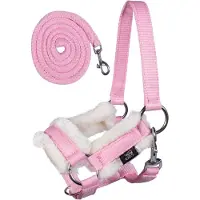 HKM Kids Halster set voor hobby paarden, roze