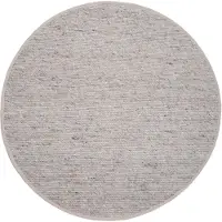 Veer Carpets Vloerkleed scott donker beige rond ø160 cm