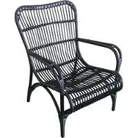 Buitengewoon Boet Tahiti lounge tuinstoel black