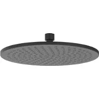 Ivy Aia Toebehoren Hoofddouche medium 25cm met antikalk nozzels Mat zwart PED