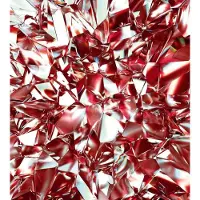 Dimex Fotobehang - Red Crystal 225x250cm - Vliesbehang