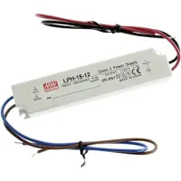 MEAN WELL LPH-18-12 LED Driver 18W 12 V DC IP67 - LPH-18-12