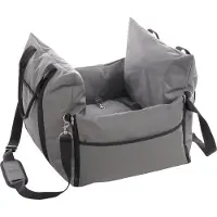 Flamingo Autostoel Bobba staand 3-in-1 grijs voor de hond Per stuk