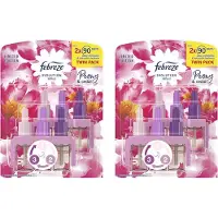 Ambi Pur Febreze 3Volution - Peony & Cedar - 2xTwin pack 2 x 40 ml