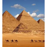 Dimex Fotobehang - Egypt Pyramid 225x250cm - Vliesbehang
