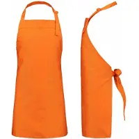 Benza Schort Kinderschort - Oranje - 50 x 60 cm