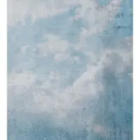Dimex Fotobehang - Blue Clouds Abstract 225x250cm - Vliesbehang