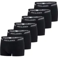 Jack & Jones Heren Boxershorts 6 Pack Basic Trunks Veelkleurig XXL Katoenen Ondergoed Onderbroeken