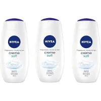 Nivea Douchegel – Creme Soft - 3 x 250 ml