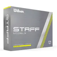 Wilson Staf Model X golfbal geel