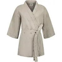 Yumeko Kimono Gewassen Linnen M Natural - Eco, Bio & Fairtrade