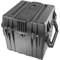 Peli Cube Case 0340 Transportkoffer zwart met schuim
