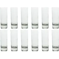 Mammoet Budgetline Rock 'n Roll Glas 12 Stuks Transparant transparant Glas
