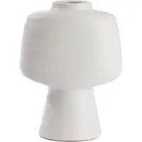 Light & Living Light&living Vaas deco 29,5x18x38,5 cm GANDORO keramiek mat crème