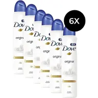 Dove 6x Dove Deodorant Spray Original 250 ml