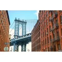 Dimex Fotobehang - Manhattan Bridge 375x250cm - Vliesbehang