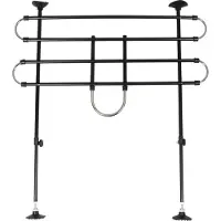 Flamingo Autoveiligheidsrek "Eduard" – Verstelbaar 90-140 cm Breed x 65-110 cm Hoog – Zwart – Veilig Reizen met Honden