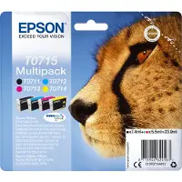 Epson Inktcartridge T071 (C13T07154010) 4-kleuren Multipack