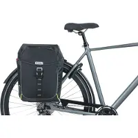 Basil Miles Double Bag Mik Fietstas - 32 - Zwart