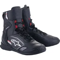 Alpinestars Superfaster, korte laarzen ,Zwart/Grijs/Lichtrood ,12.5 US