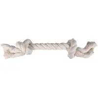 Flamingo Hs katoen jack knoopbeen 2 knopen wit m 30cm