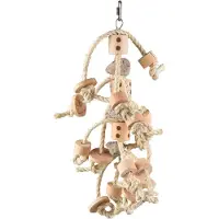 Flamingo Vogelspeelgoed Sully Touw