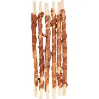 Flamingo R'hide - Snack Honden - R'hide Staaf Met Eend 7/8mm 25cm 6st 130g - 6st - 129129 - 6st