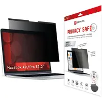 Displex Privacy Safe privacyfilter voor MacBook Air/Pro 13,3", Antireflecterend, blauwlichtfilter, magnetische bevestiging