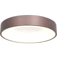 Steinhauer Bronzen led plafonnière Ringlede Ø 48cm