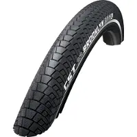 CST buitenband brooklyn 26 x 2.40" / 62-559mm zwart met reflectie