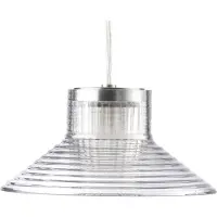 FDB Møbler U11 Sletterhage hanglamp Fluted glass-aluminium